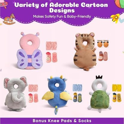Turtle baby head protector backpack accessories